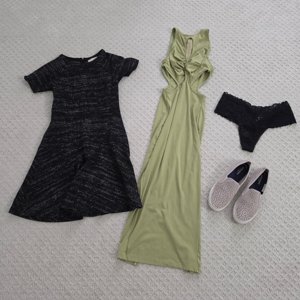 Womens clothing shoe bundle - 4 items